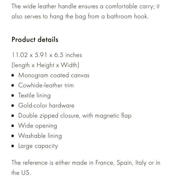 🎊2x HOST PICK🎊 Rare LV Dopp Kit King Size Toiletry Bag Clutch, **PRICE FIRM** - Picture 3 of 17